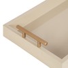 Kate and Laurel Lipton Modern Narrow Tray, 10 x 24,