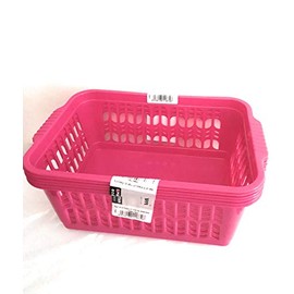 Whatmore SET OF 3 MEDIUM HANDY BASKET ASSORTED COLOURS 11874
