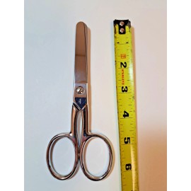 Gingher Scissors 6 Inch Rounded Pocket Shears Italy Blunt Tip Sewing Stainless