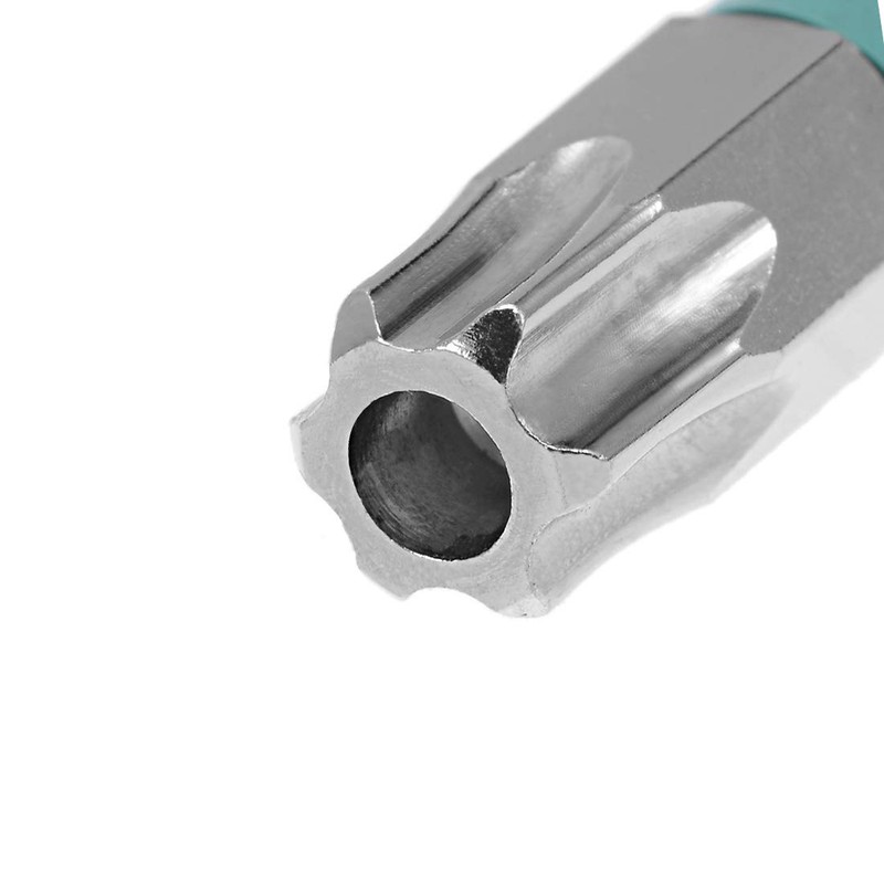 sourcing map 4pcs 25mm Long 1/4" Hex Shank T40 Security