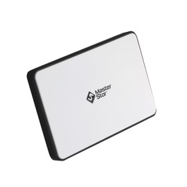 MasterStor Hard Drive 2.5-inch SATA External Hard Disk USB 3.0 Portable External Hard Disk Drive Super-Fast For Mac Laptop And PC Mac Hard Drive white (120GB)