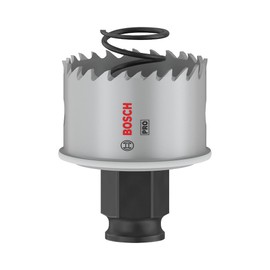 Bosch 1 x Pro Sheet Metal Power Change Plus Hole Saw (for Stainless Steel Sheets, Steel Sheets, Diameter 41 mm, Professional Accessories Drill/Screwdriver)