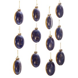 Kurt S. Adler Kurt Adler 80MM Glass Zodiac, Set of 12 Ornament, Multi