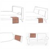 HAOMAIJIA Anti Slip Sofa Armrest Organizer Arm Chair Bedside Caddy