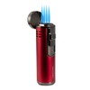 Vertigo Eloquence Quadruple Torch Lighter (Red)