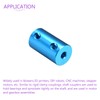 DMiotech 4-8mm Bore L25XD14 Rigid Coupling Shaft Coupling Joint Connector