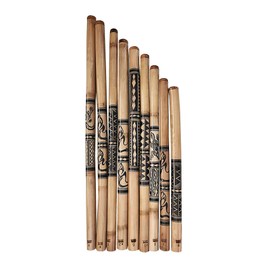 Didgeridoo Bamboo Maori Tattoo Handmade 48-54" Musical Artistry with Rich Tones option A B C C# D E F G (C)