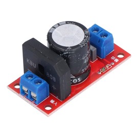 8A Rectifier Filter Power Board AC to DC Power Supply Rectifier Board with Red LED Indicator