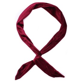 Mytoptrendz® -Wire Headband Stylish Retro Bandeau Twist Bow Hair Band Headband 40s 50s Rockabilly Head Wrap (Maroon Wine)