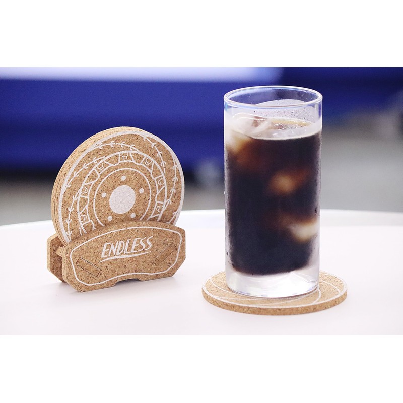 ENDLESS GSP-CCK Cork Coaster Kit, 7.7 x 8.7 inches (195