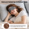 Heated Eye Mask for Dry Eyes, Steam Warm Compress for