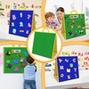 AKAYOK Foldable Felt Board for Toddlers Flannel Board Stories for
