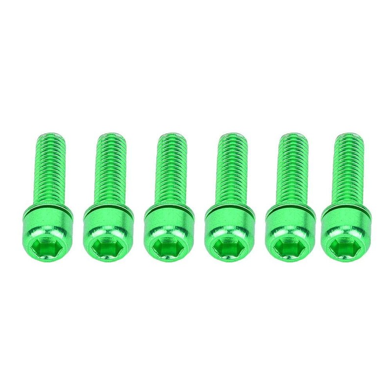 Water Bottle Cage Bolts Holder Screws, 6Pcs M5x25mm Water Bottle