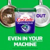 Cascade Platinum Plus Dishwasher Pods, Dish Detergent ActionPacs, Clean Lemon,