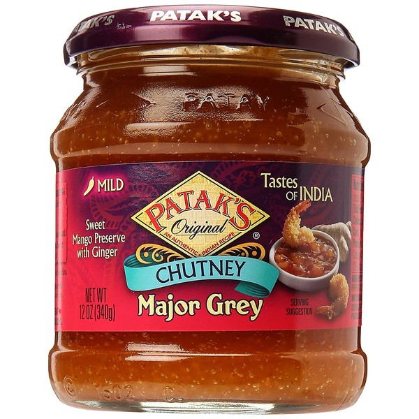 Patak's Major Grey Chutney, 12 oz