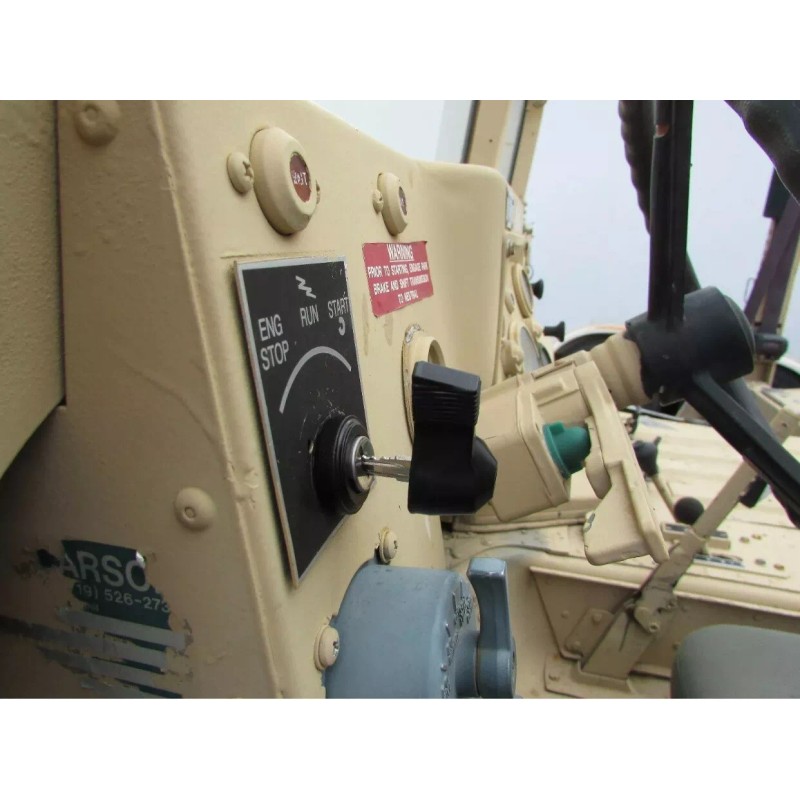 Keyed Ignition Switch - Black- Military OEM Style Fits All