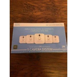 Blink Indoor Home Security 5 Camera System HD Video Motion Detection FREE CLOUD