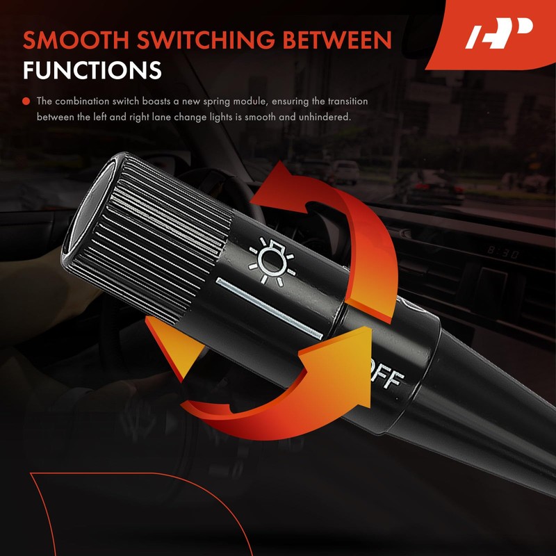 A-Premium Turn Signal Switch, Windshield Wiper, Headlight Dimmer Multifunction Switch