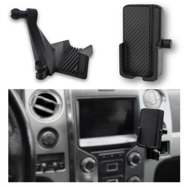 CUSTOMish Phone Holder for Ford F-150 2009-2014, Lincoln Mark LT 2010-1014 - Custom Fit in Dash Pocket Phone Mount