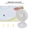 Small Desktop Fan USB Charging Adjustable Wind Speed 30 Degrees