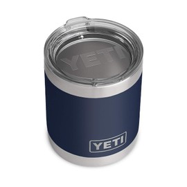 YETI Rambler 10 oz Lowball, Vacuum Insulated, Stainless Steel with Standard Lid