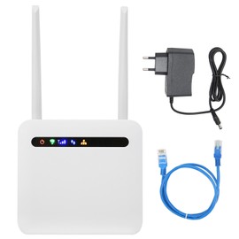 4G LTE FDD/TDD SIM Card Router Convenient Fast Durable Dual Band Router 100‑240VCP10 EU Plug
