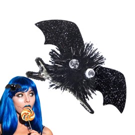 Gothic Hair Clips,Hair Barrette Clip | Bat Design Styling Tools Strong Hold Headwear for Teen Girls Students Quick Morning Routine School Events Casual Outings Wedding Prom Party Travel