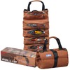 LETINE Crest Canvas Tool Roll Bag - Portable 6-Pocket EDC