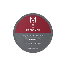 MITCH by Paul Mitchell Reformer Crema Texturizante, Para Hombre, Fijación Alta, Acabado Mate, Para Todo Tipo de Cabello, Especialmente Cabello Fino a Medio, 85 g