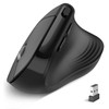 Wireless Vertical Mouse, 2.4G Advanced Ergonomic Mouse with USB Receiver,