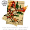 Angeleno Heritage Holiday Mouses Burlap House Flag Pack Winter Christmas