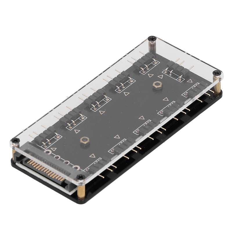 FREEZEMOD RBW Hub Splitter 10-Way Support 5V Lamp with Fan