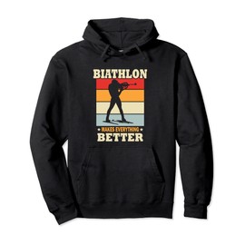Biathlon makes everything better - biathlon Pullover Hoodie