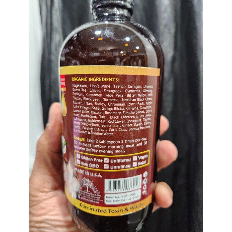 Essential Palace Fibroids & Lupus Balance Care Tonic 16 OZ