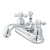 Kingston Brass KS3601AX Restoration 4-Inch Centerset Lavatory Faucet with Metal