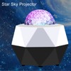 Star Projector Bluetooth Speaker Low Heat Versatile Star Sky Projection