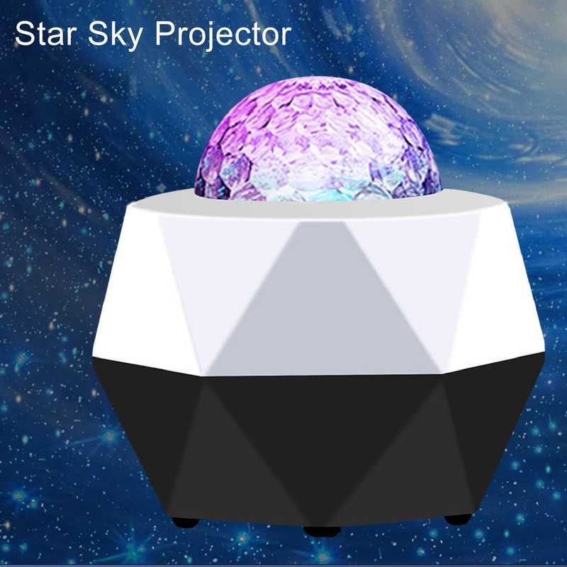 Star Projector Bluetooth Speaker Low Heat Versatile Star Sky Projection