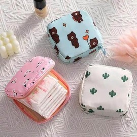 Multi-purpose pouch sanitary pads, travel mini, water-resistant / 다용도 파우치 생리대 여행용 미니 생활방수