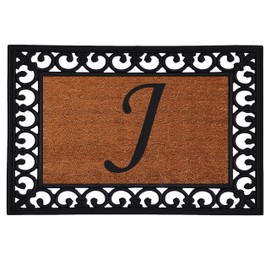 Calloway Mills 180041925J Monogram Insert Doormat 19" x 25" (Letter J)