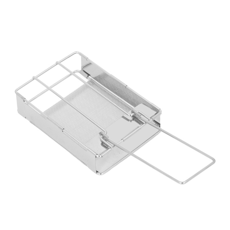 Folding Toaster Stainless Steel Versatile Mini Portable Toaster for Bread
