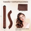 4pzs Rizador De Cabello Heatless Curls,rulos Para Cabello Marrón
