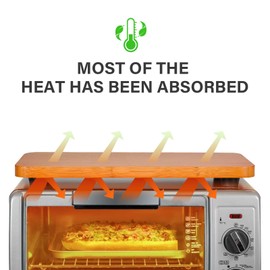 Accessories for Breville Toaster Oven BOV650XL the Compact Smart Oven Countertop Toaster Oven, Heat Resistant Cutting Boards with Silicone Feet for Breville BOV650XL Toaster Oven