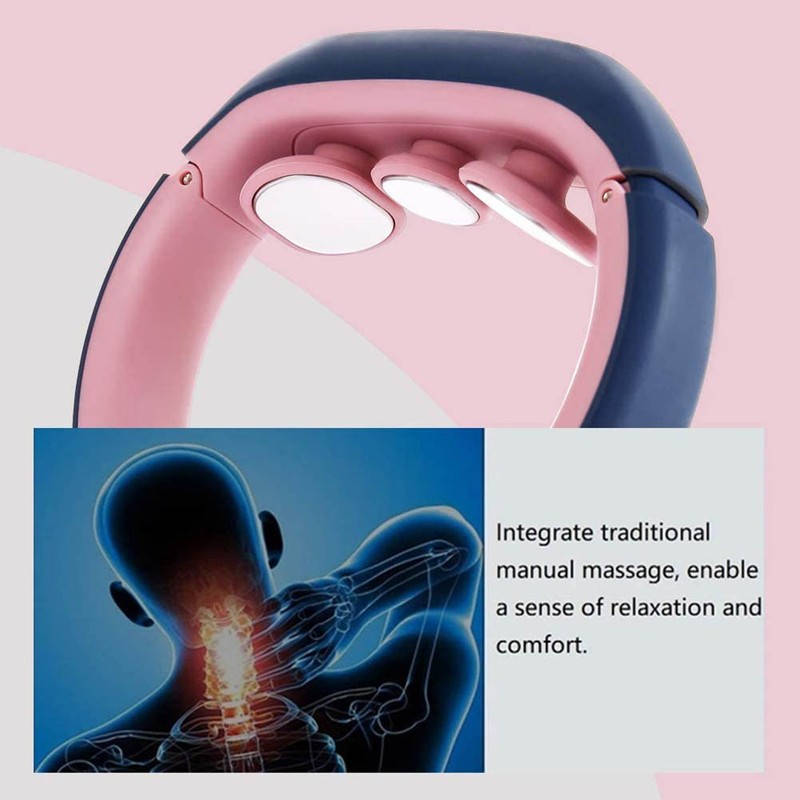 Cervical Massager Electric Intelligent Neck Massager with 4 Modes and