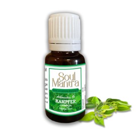 Soul Mantra Camphor Essential Oil 10ml Essential Oils for Hair Care, Skin Care and Aromatherapy