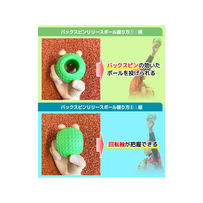 Baseball Field Force Ball Backspin Release Ball FBRB-1 Fieldforce Baseball