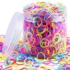 2000 Piezas Ligas para Cabello Niña Goma de Pelo Elásticos