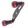 85MM Fishing Reel Handle Grip Carbon Metal Baitcasting Reel Left