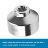 WINTOWIN 1 ¼" Low Profile Oil Filter Wrench Socket for