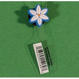 Crocs New Original Jibbitz Crocs Charm: White Jasmin Flower 1 Piece