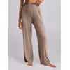 ANRABESS Women 2 Piece Lounge Pajamas Sets Casual Ribbed Knit